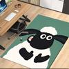 Shaun the Sheep Printed Carpetrugfor Office Chair Living Room Bedroom Kitchen Room Decor Gifts