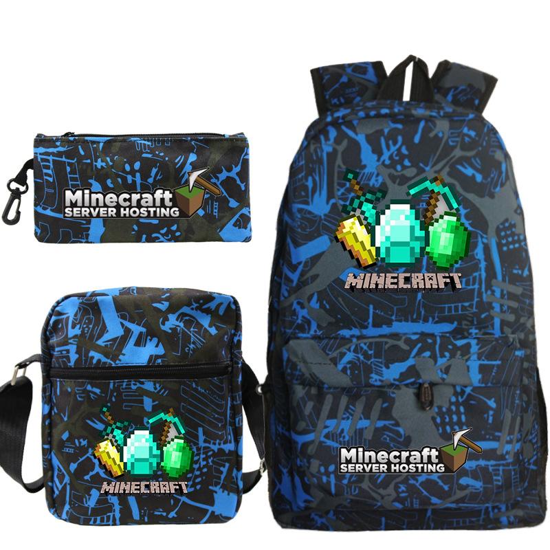 Primary And Secondary School Students Casual Schoolbag Game Merchandise Backpack Set