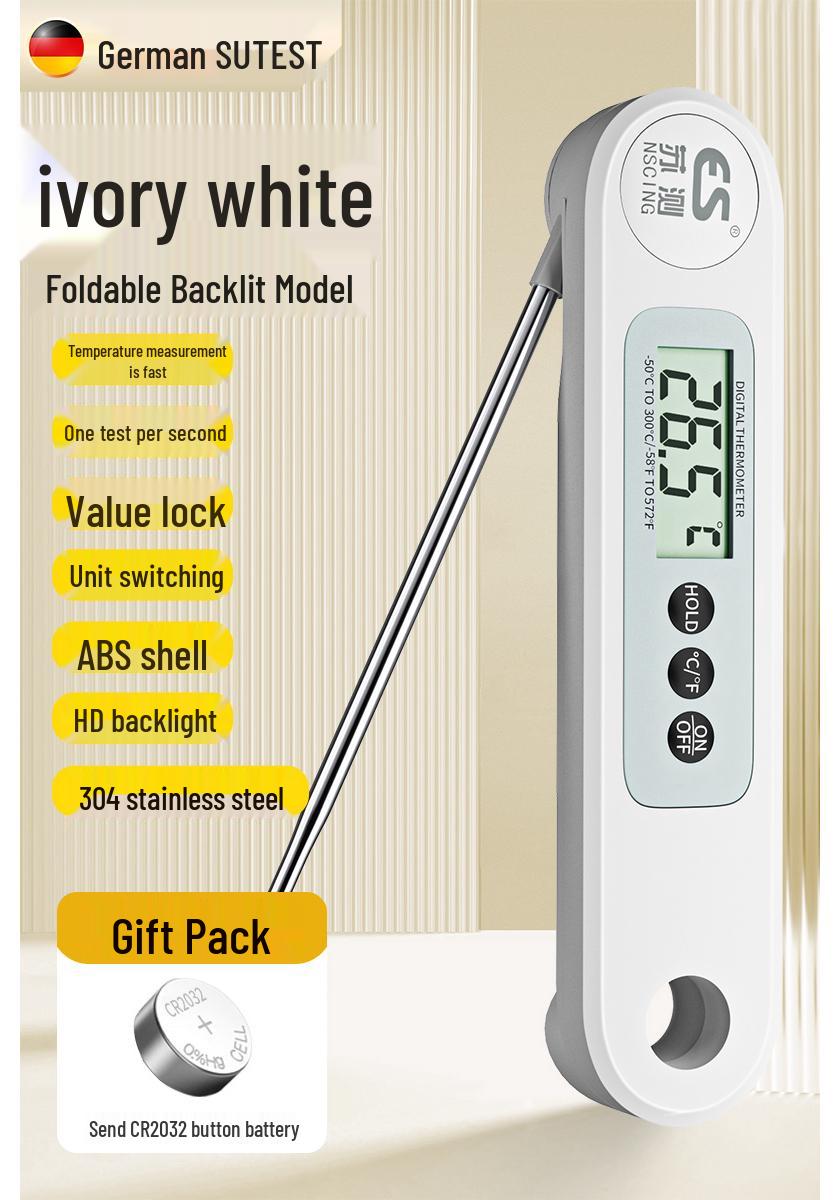 Waterproof Kitchen Food Thermometer with Baking Probe