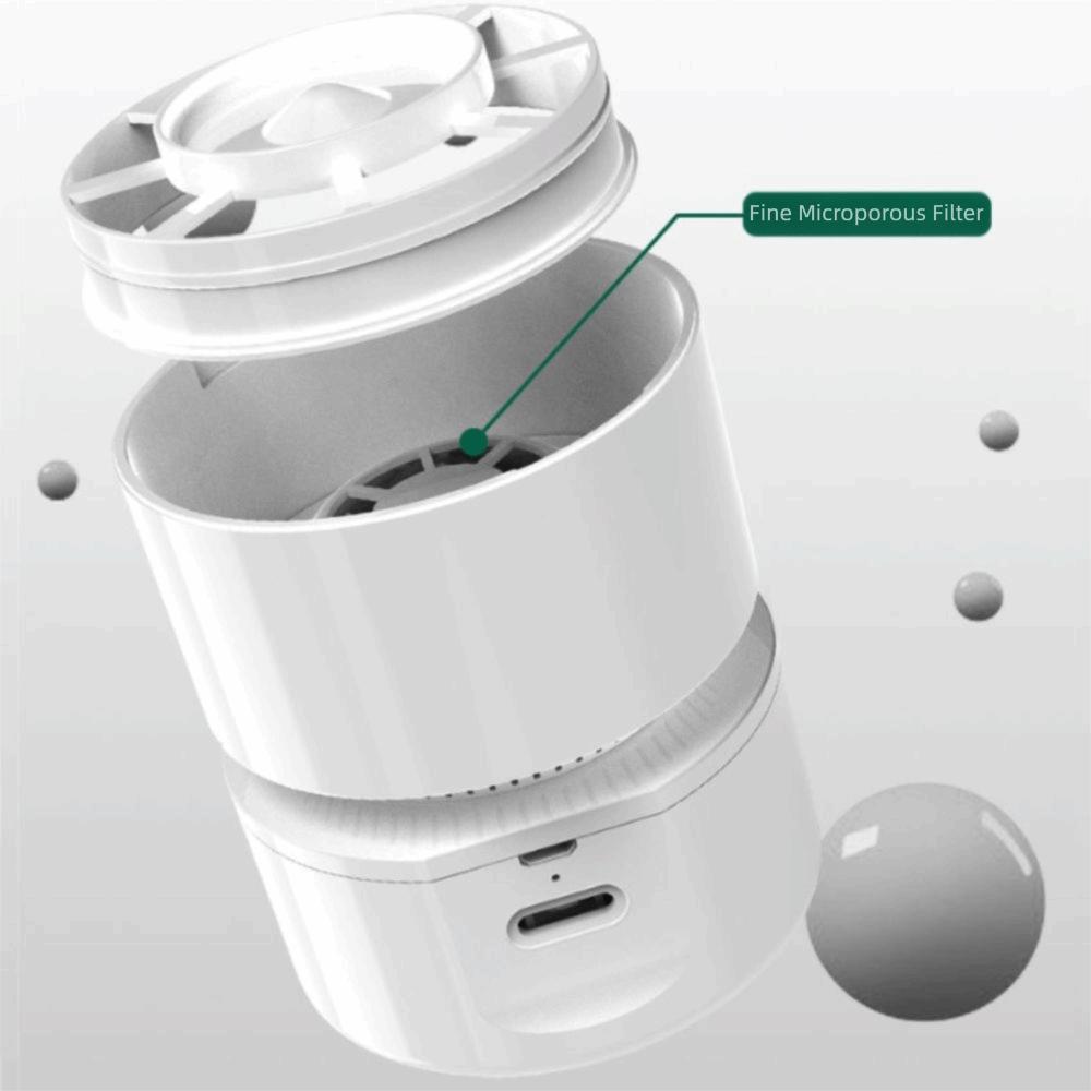 Small Size Desktop Vacuum Cleaner USB Charging Portable Vacuum Cleaner  Office Use