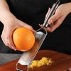 Kitchen Food Grater with Tube Handle Household Lemon Planer Gingers Garlic Shredders Chocolate Planer Tool Enduring