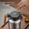 Titanium Smart Temperature Display Insulated Kettle - Large Capacity, Home Use, High-End Stew Pot for Health & Tea Stewing