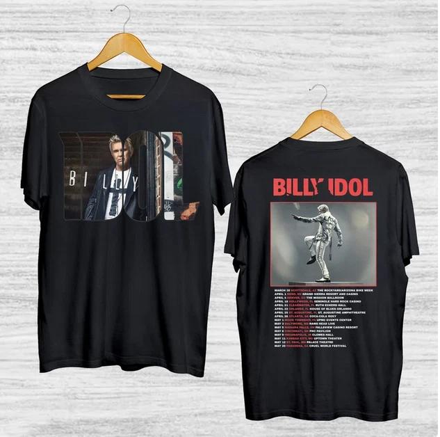 Billy Idol Live Tour 2023 T-Shirt S