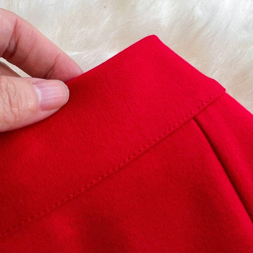 Spring And Autumn Slim Ol Professional Hip Wrap Skirt Medium Long Irregular Fishtail Skirt Versatile Wrap Skirt Ruffle Skirt