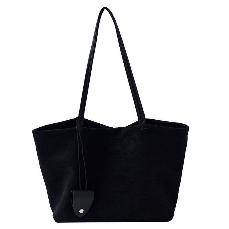 Tote Bag Winter New Suede Women's Bag Fashion Versatile Work Commuter Shoulder Bag Outdoor Leisure Armpit Bag