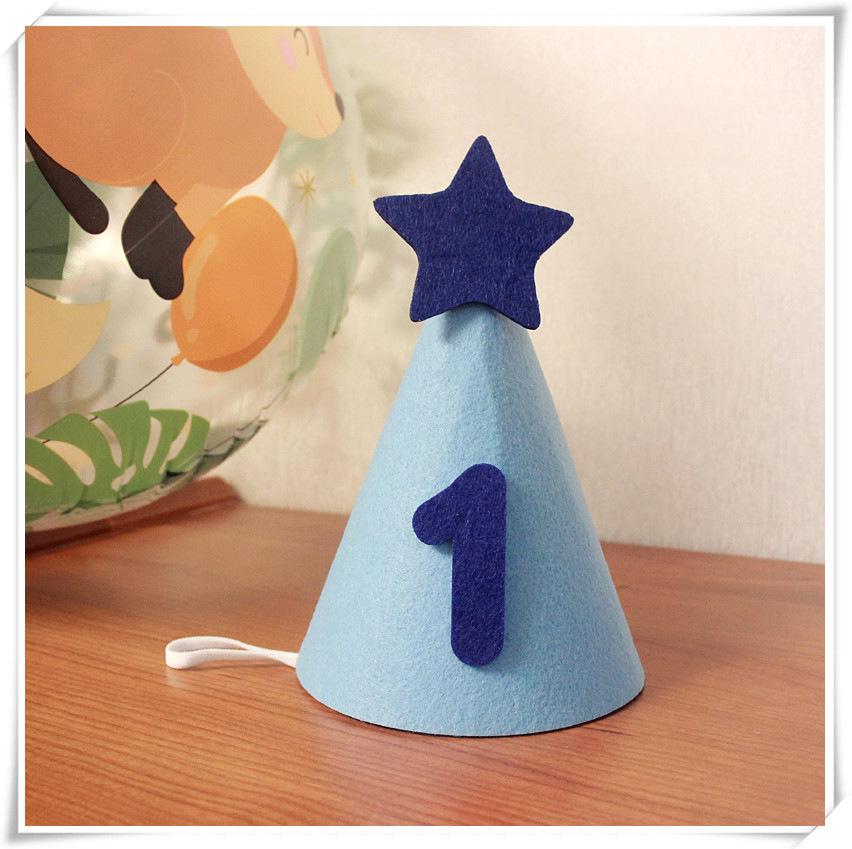 

Azure Wind Children s Birthday Hat for Ages 2-3 - Party Decoration