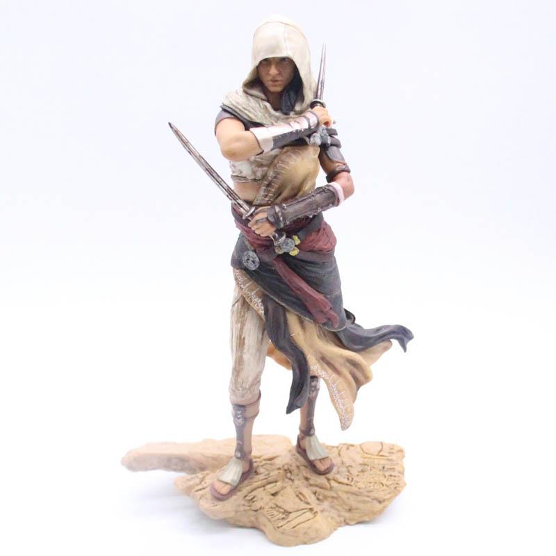 

Assassin s Creed Персонажи Ая и Байек 25 см Высококачественная ПВХ Статуя Фигурка Модель Игрушки no box