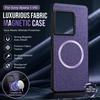 For Sony Xperia 1 VIII Case Luxurious Fabric Texture MagnetiScratch-resistant Shockproof Cover For Sony Xperia 1 VIII Funda