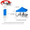 JINGRUIDA Outdoor Folding Sunshade Carport Canopy