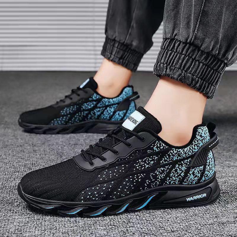 Scarpe Sportive Casual da Uomo Scarpe da Corsa Traspiranti Scarpe da Viaggio Scarpe in Mesh Volante da Ragazzo Scarpe da Basket