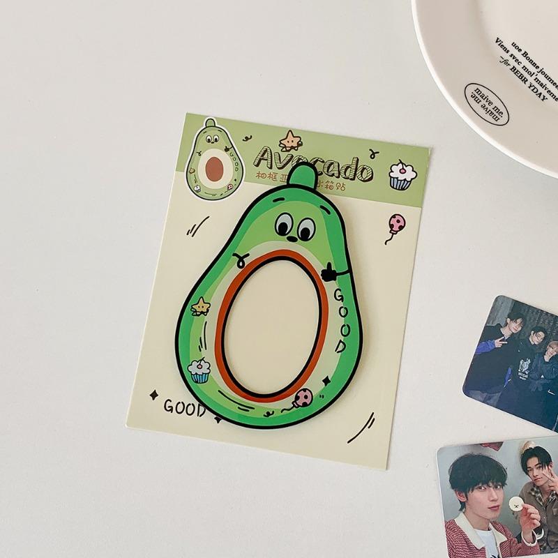 Cartoon Fruit Acrylic Fridge Magnet Photo Frame Diy Photo Wall Decor