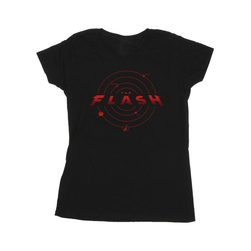 DC Comics Womens/Ladies The Flash Multiverse Rings Cotton T-Shirt