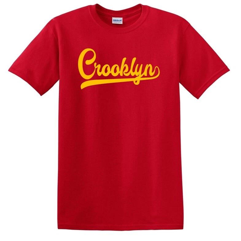 Crooklyn Script T-Shirt Baseball Tail Team Brooklyn BK NY NYC All Sizes & Colors S