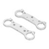 Front Shock Absorber Direction Device Upper Lower Plate for 47‑49cc Mini Motorcycle Modification