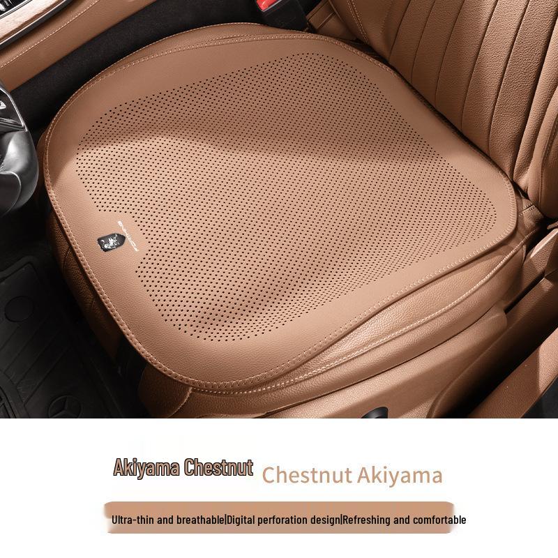 All-Season Breathable Seat Cushions for Dongfeng Fengxing T5 Prosperous Edition, Semi-Covered Lychee Leather