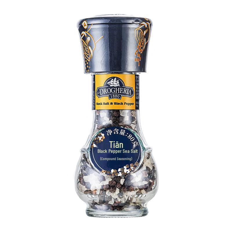 DA Italian Sea Salt  Black Pepper Grinder