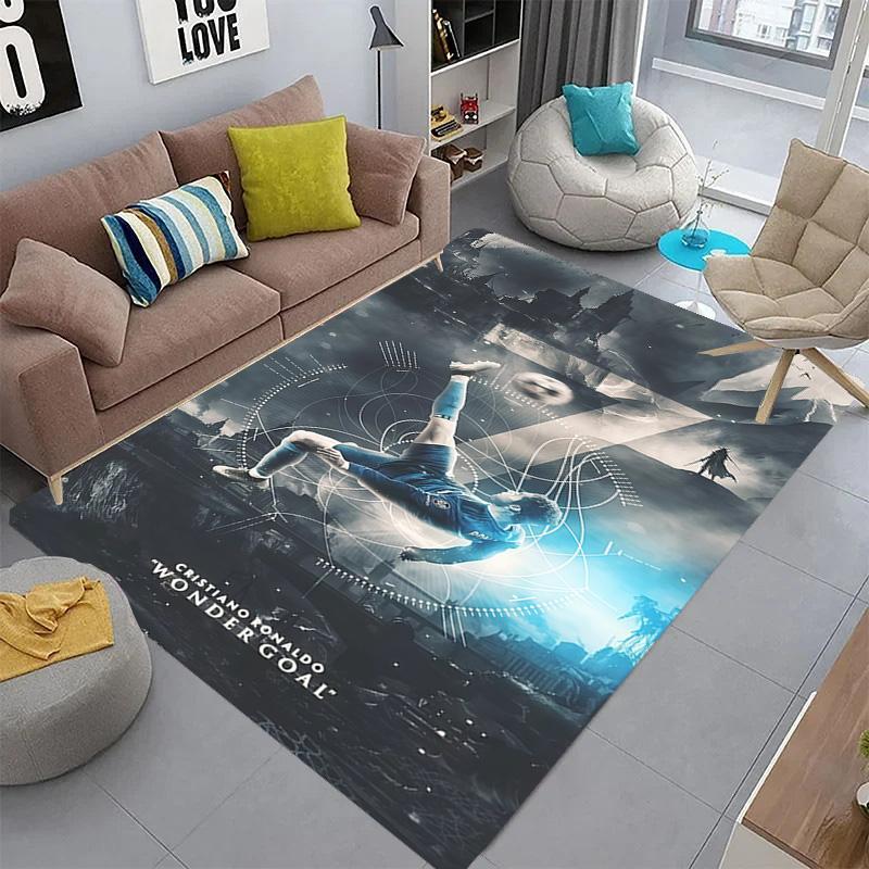 Number 10: Soccer Legend Action carpet Suitable for all seasons Doormat Christmas gifts Bathroom mat Room
