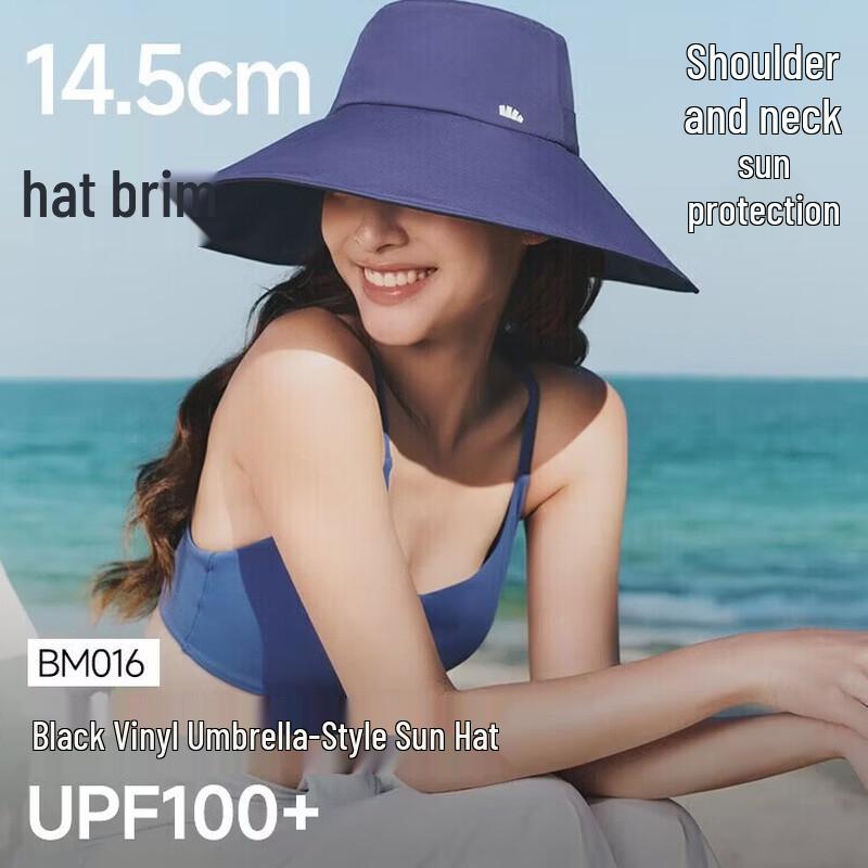 Beneunder Unisex Wide-Brim UV Protection Fisherman Sun Hat