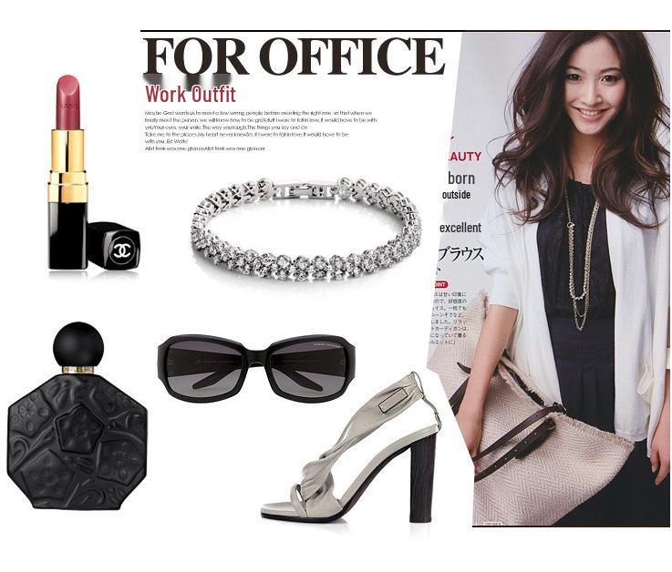 Ka Shi Tong Roman Crystal Zircon Bracelet: Elegant Ladies' Shiny Jewelry, Perfect Christmas Gift