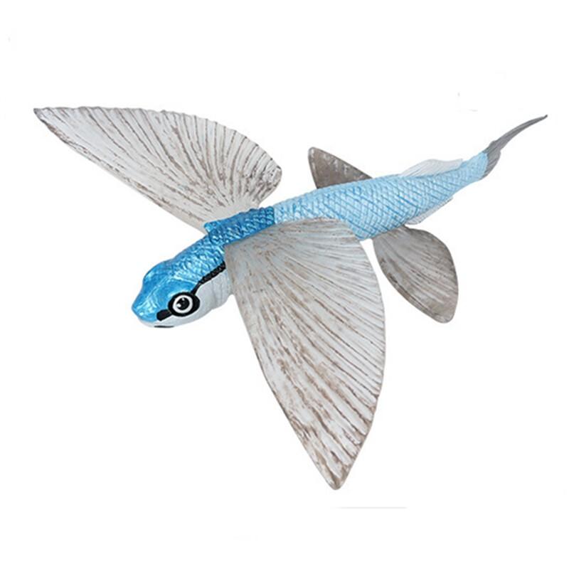 Flying Fish Action Figure Model Toy Realistic Ocean Educational Toys for Kids