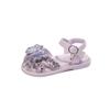 2026New Summer Sandals for Girls, Korean Style Children's Shoes with Big Bow and Sparkling Rhinestones, Dance Princess Shoes