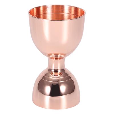 Doppelendiger Bar-Jigger aus Edelstahl Wein Cocktail Bar Messbecher Zubehör 30/60ml Roségold