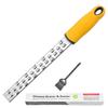 Versatile 304 Stainless Steel Grater with Rubber Handle - Cheese, Potato, Lemon Zester