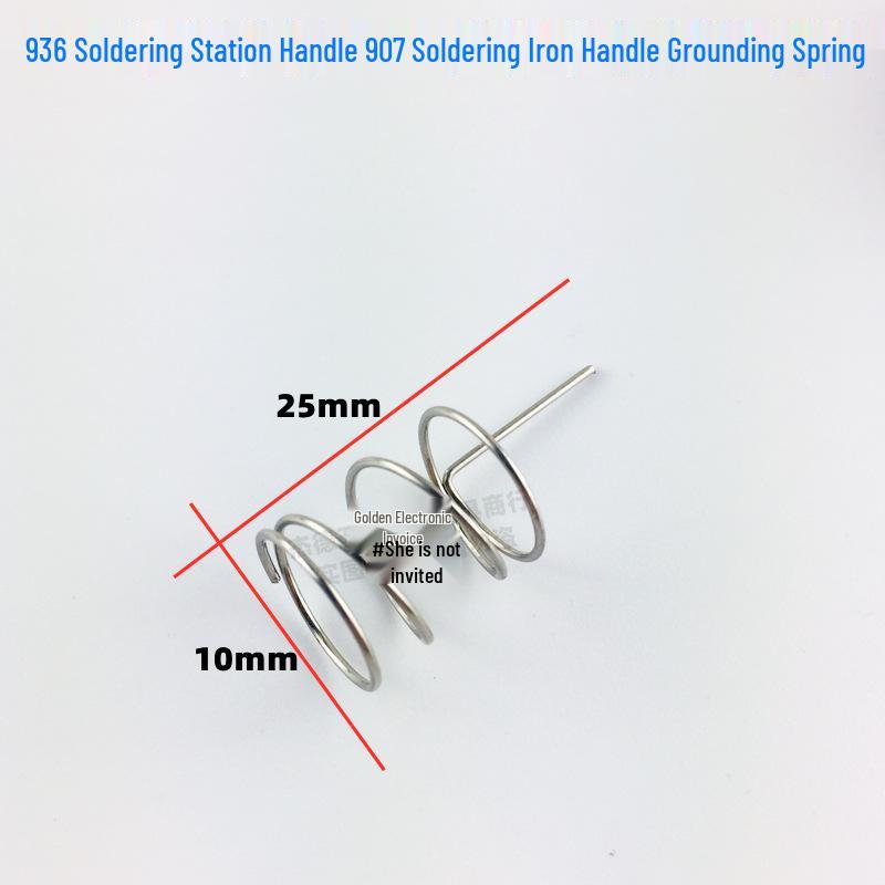 936 Soldering Station Kit: Circuit Board, 907 Handle, Steel Pipe, Five-Core Socket, Knob, High-Temp Sleeve Head.