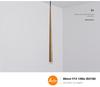 Nordische Minimalistische Hanglamp - Moderne Slaapkamer/Nachtkastlamp, Creatief Langwerpig Ontwerp, Enkele Lamp voor Restaurant of Bar Balie