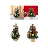 Artificial Xmas Tree for Tabletop Fireplace Kitchen Room Window