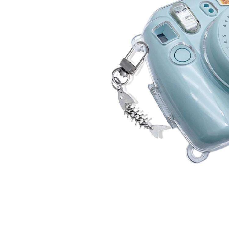 Einfache Metall Fischgräten Schlüsselanhänger Anhänger Schlüsselring Rucksack Tasche Charme Schmuck