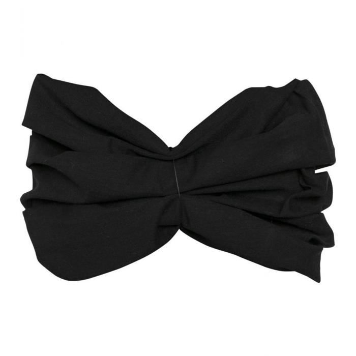 Écharpe - Urban Classics - Tube - Noir - 100% polyester - Mixte