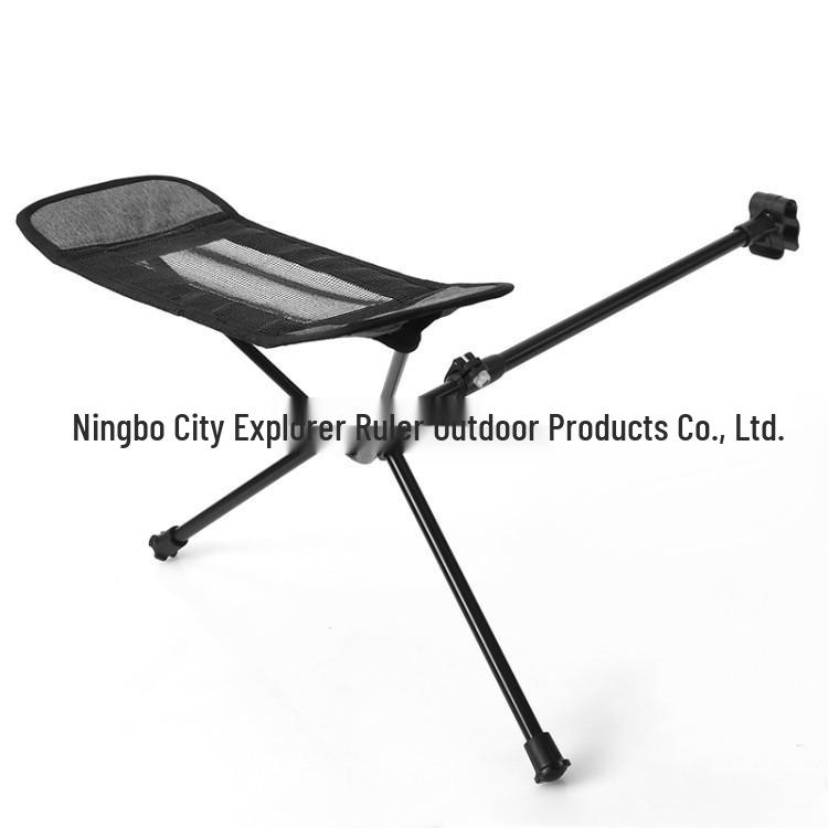 Portable Aluminum Alloy Folding Beach Chair & Footrest Recliner