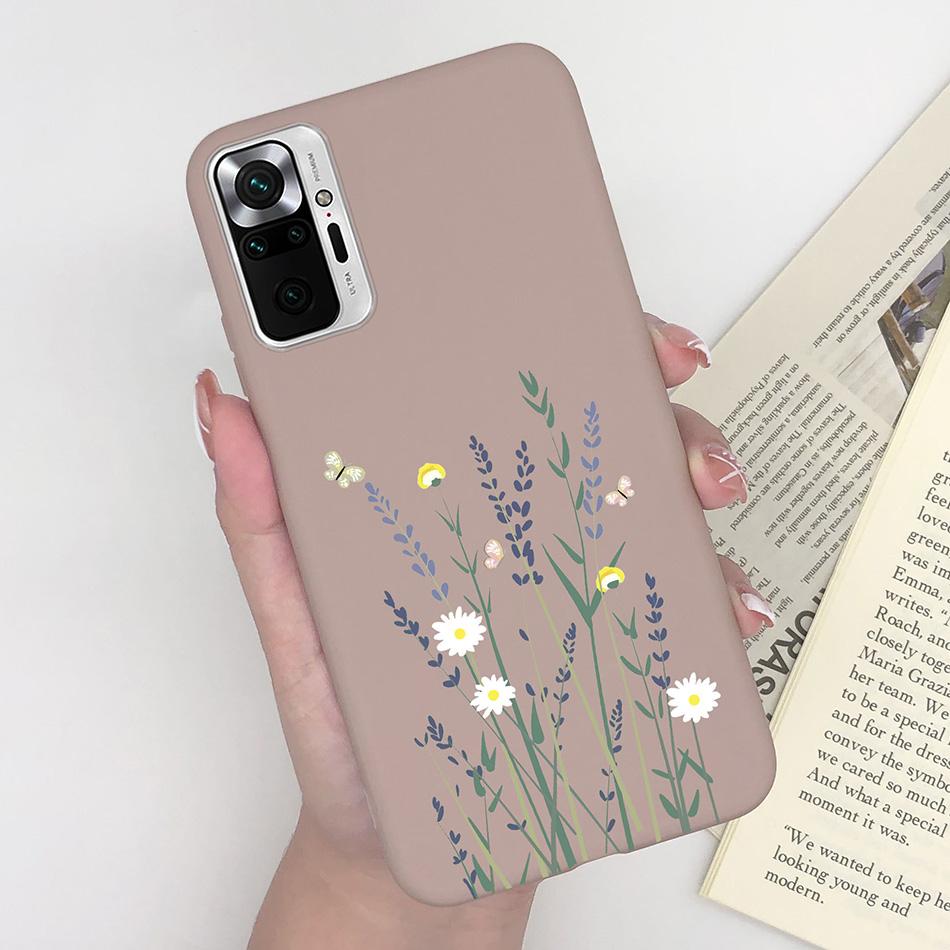 For Xiaomi Redmi Note 10 Case Love Heart Avocado Soft Silicone Cover Phone Case on Redmi Note 10S Note10 S Note 10 Pro Max Funda