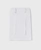 Yunse Piercing Satin Skirt (Ivory)