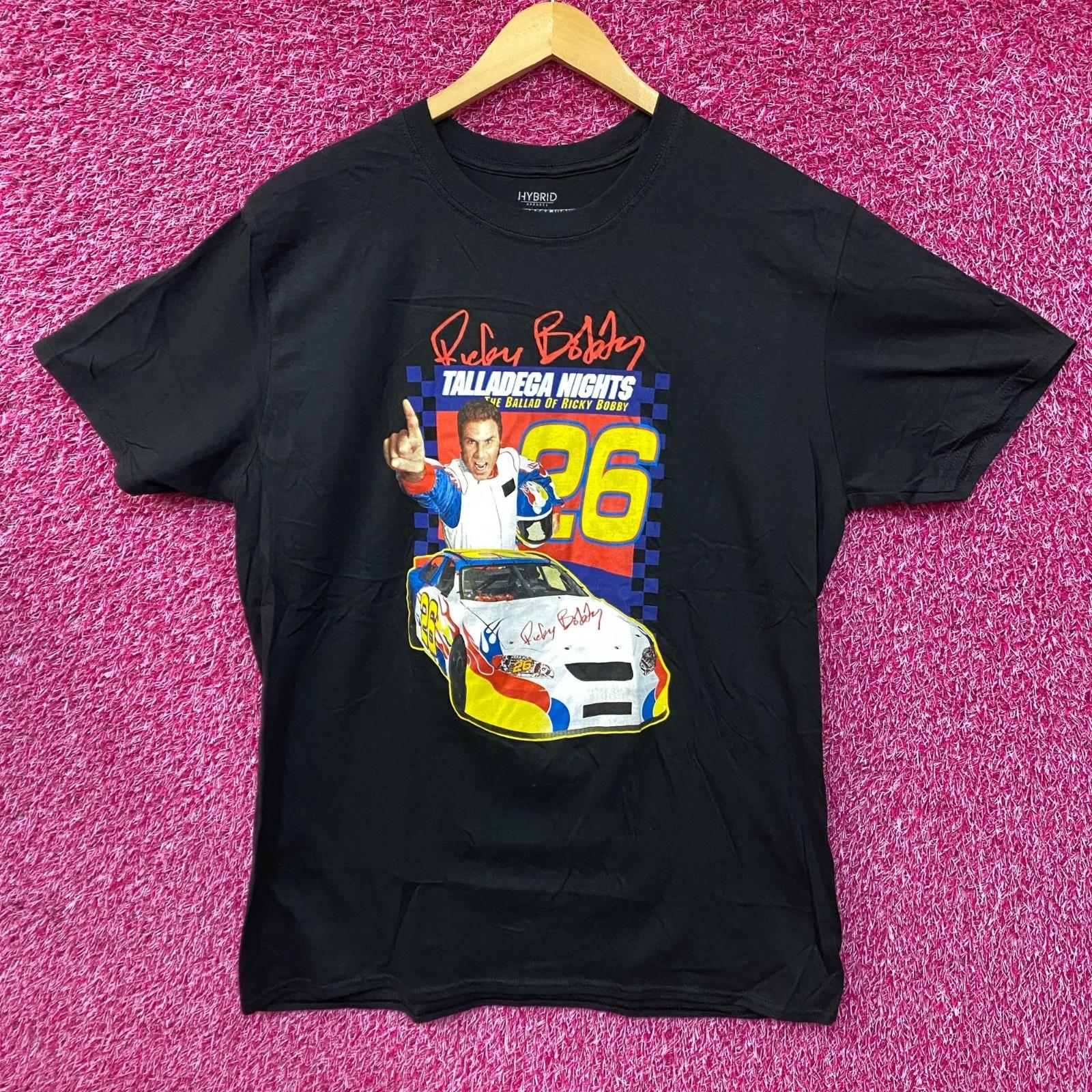 Talladega Nights: The Ballad of Ricky Bobby 100% Cotton T-shirt Mens Tees Top 2XL