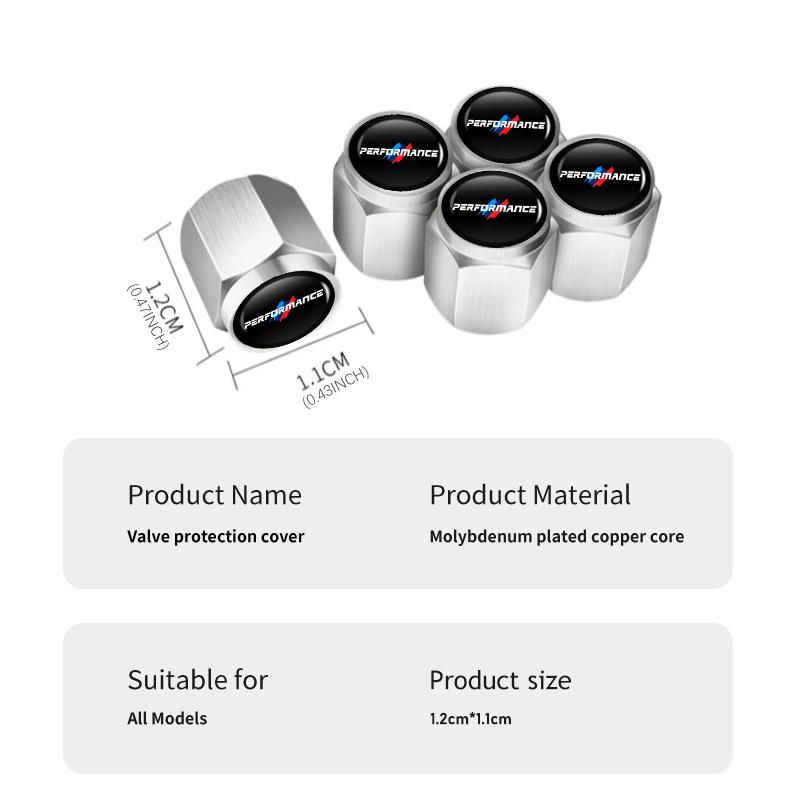 Auto Bandenventiel Dop Roestwerend Stofwerend Ventielsteel Cover Accessoire Voor BMW G30 G20 M3 M5 E91 E92 E93 E36 E70 X3 X4 X5 X1 E39 F30