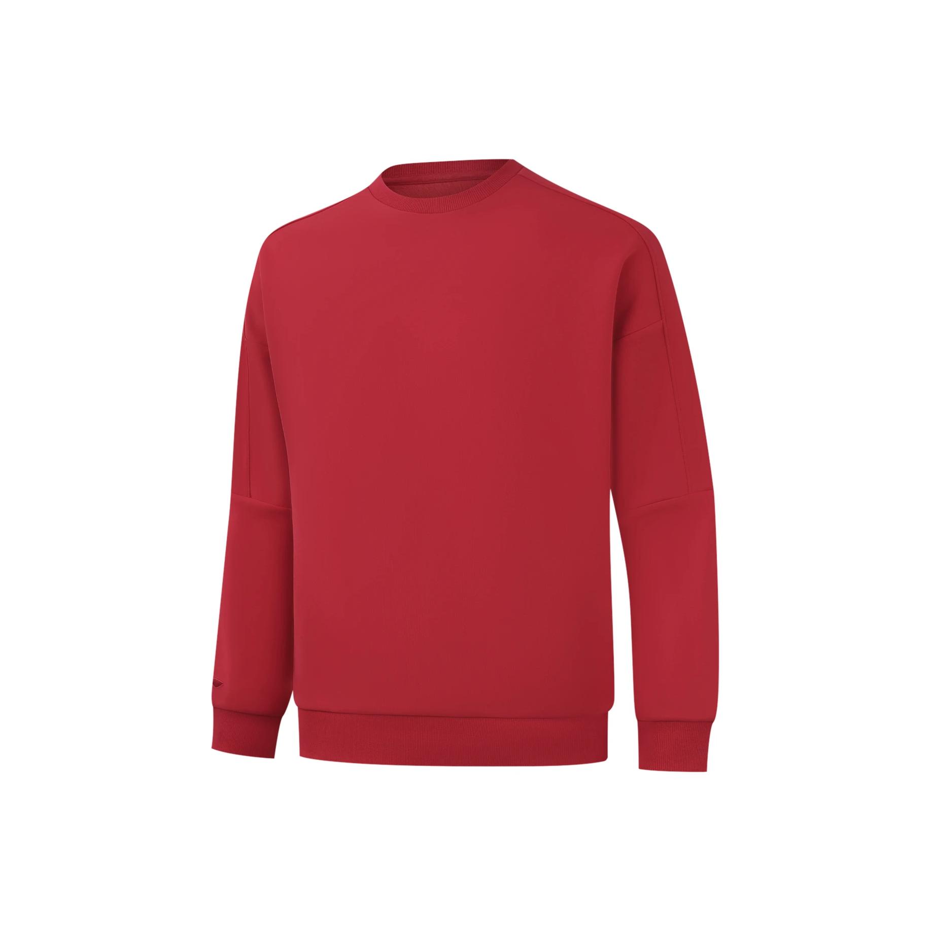 

Серия групповых покупок Li Ning Пуловер с круглым вырезом Универсальный спортивный повседневный Простой удобный свитшот Мужской свитшот AWDV299-7