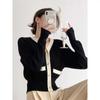 Autumn Long Sleeve V-neck Knitted Sweater Jacket Women's Cardigans Winter Slim Fit Single Breasted Sweater Cardigan Elegant Solid Lady Knitwear 25332