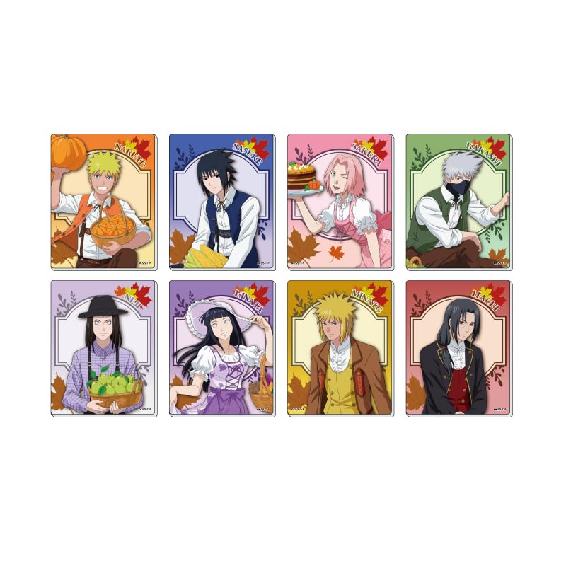 NARUTO Shippuden 03 Harvest Festival Acrylic Card Box ver. [Original Illustration] 8-Piece