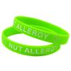 Peanut Allergy Warning Silicone Bracelet
