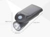 Bicycle LED 4 Super Bright USB Rechargeable Solar LED Solar Front Headlight Light, LEDs, 2.0 Light,