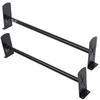 Dakdragersysteem voor bestelwagen, 2 stangen Dakdragers van gelegeerd staal, Draagvermogen 227 KG Dakdrager voor dakgoot, Verstelbare lengte 910-1460 mm, Compatibel met ladderdrager voor bestelwagen