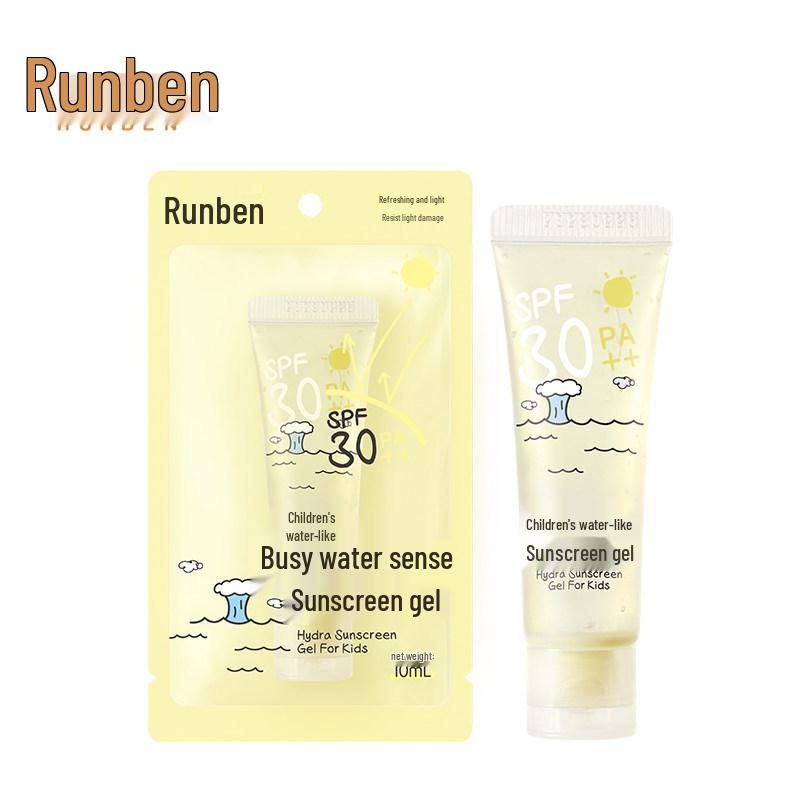 Runben Baby & Kids UV Protection Face Cream - Gentle Sunscreen for Boys & Girls