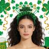 Festival Irish Themed Plastic Hair Band for Saint Patrick's Day Celebrations Comfortable Lightweight Headwear Accessory