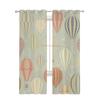 Cartoon Hot Air Balloon Tulle Sheer Curtains for Living Room Decoration Window Curtain for Bedroom Kitchen Voile Organza Drapes