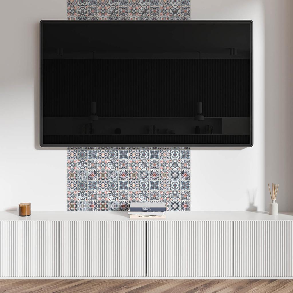 Samoprzylepne Kafelki Dekoracyjne Winylowe Do Domu Wzory W Stylu Mozaiki 10X40X20 Cm