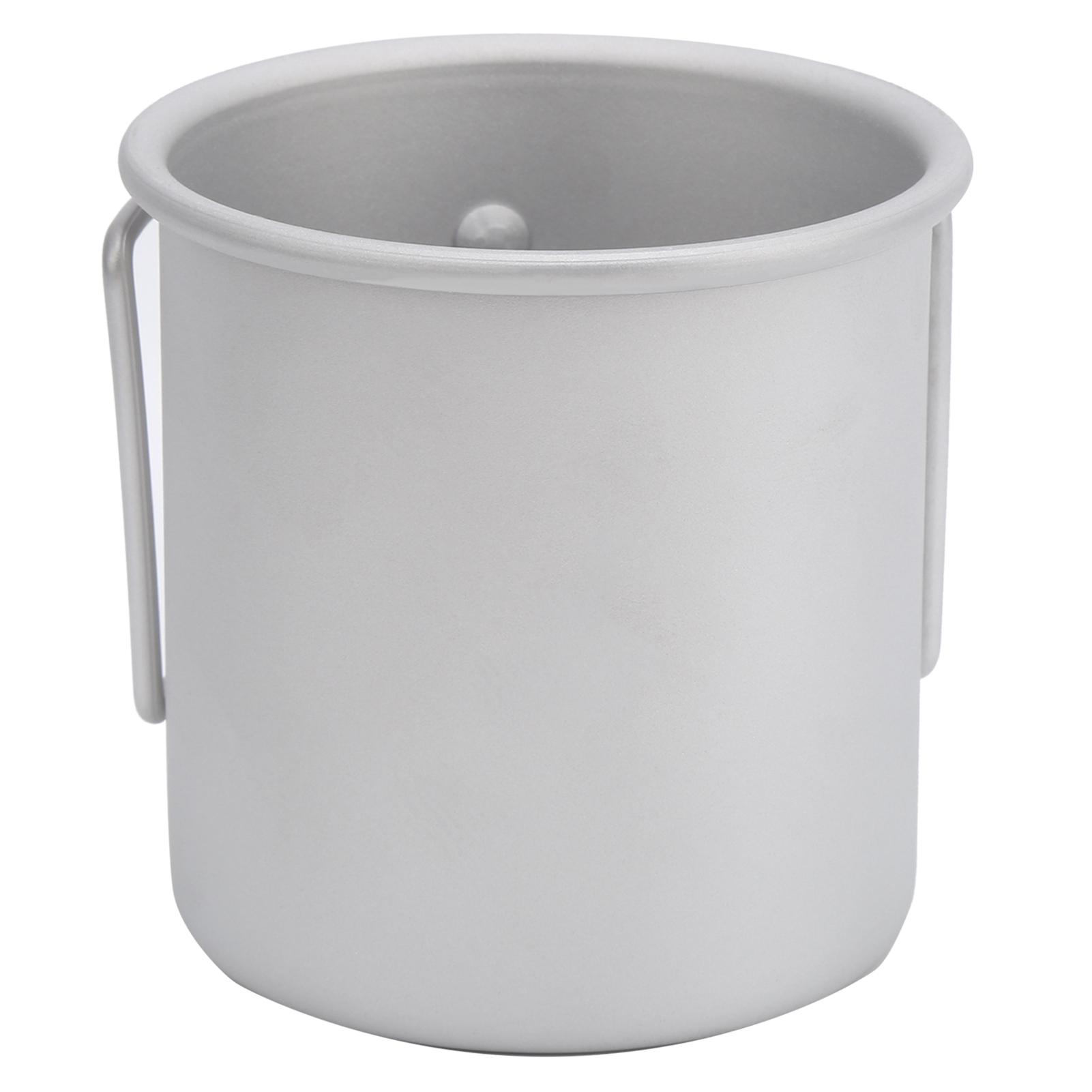 

Water Cup with Foldable Handle Aluminum Alloy Coffee Mug for Outdoors Camping Picnic