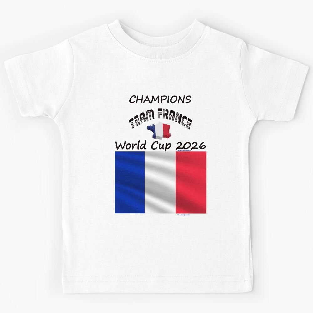 France Fan T‑Shirt world Soccer Cup 2026 football outfit Kids T-Shirt 160