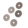 5Pcs Cloth Cutting Knife Blade Paper Cloth Hob Rolling Cutter Tailor Sewing Supplies 45mm